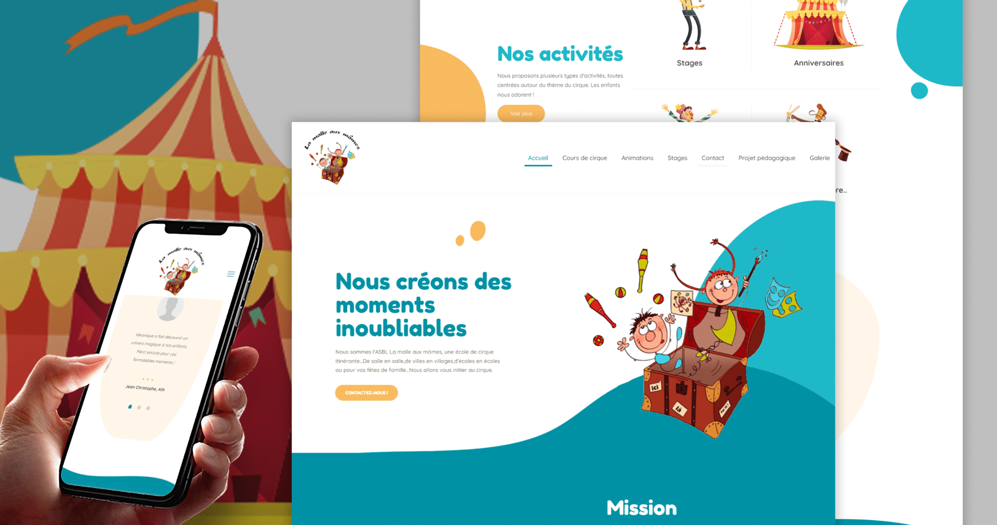 Banner Lamalleauxmomes